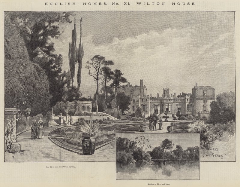 Wilton House door Charles Auguste Loye