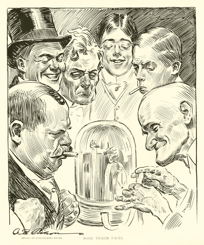 Alledaagse mensen door Charles Dana Gibson