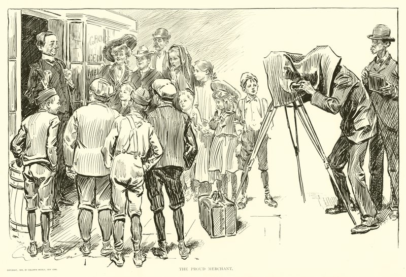 Alledaagse mensen door Charles Dana Gibson