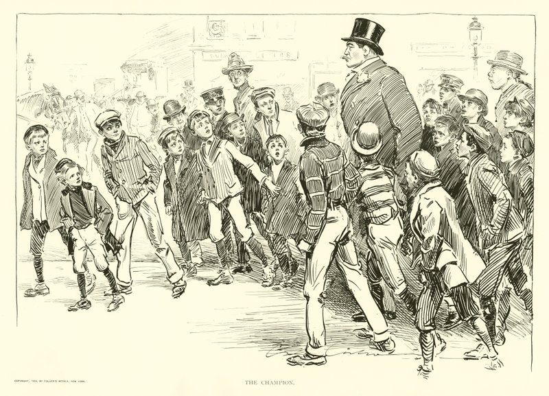 Alledaagse mensen door Charles Dana Gibson