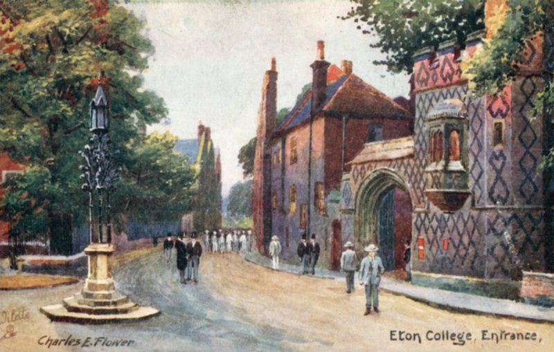 Eton College door Charles Edwin Flower