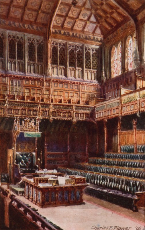 House of Commons, 1906 door Charles Edwin Flower