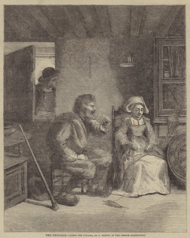 Het Voorstel door Charles Fortin