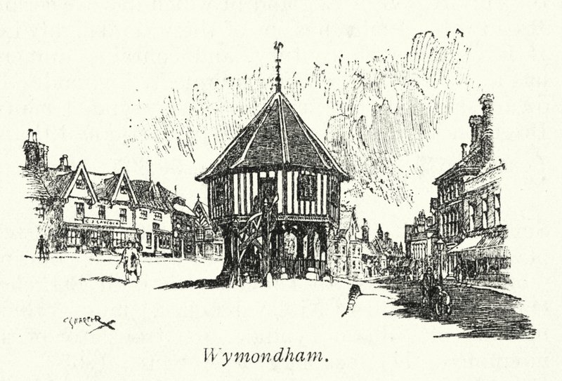 Wymondham door Charles George Harper