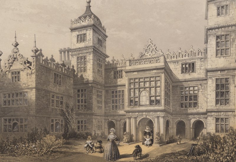 Charlton House, Wilts door Charles James Richardson