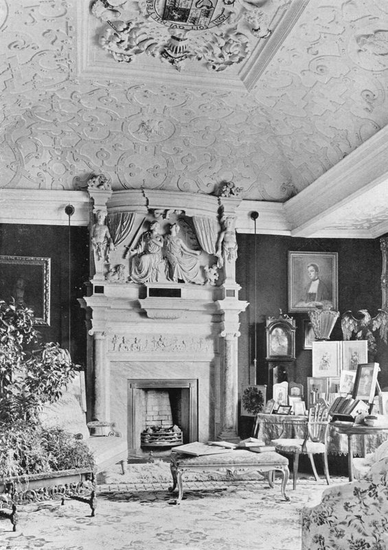 Apethorpe: De Salon door Charles Latham