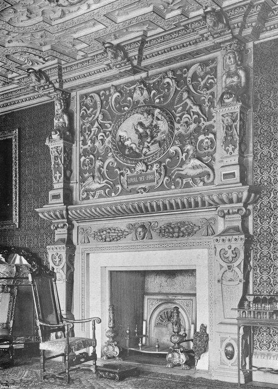 Boston House: De Schouw in de Salon door Charles Latham