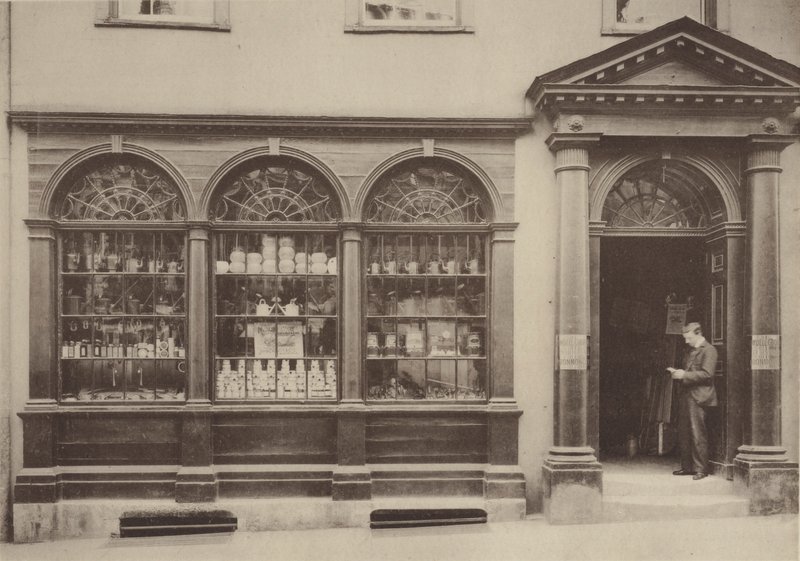 Winkel in Lewes door Charles Latham