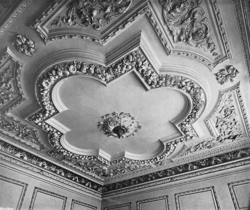 Het Plafond van de Grote Hal door Charles Latham