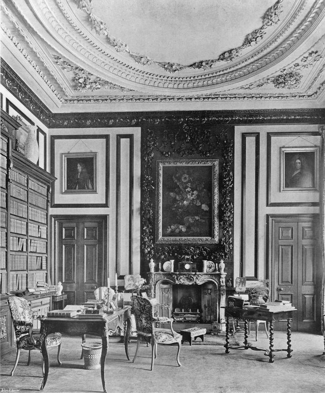 De bibliotheek door Charles Latham