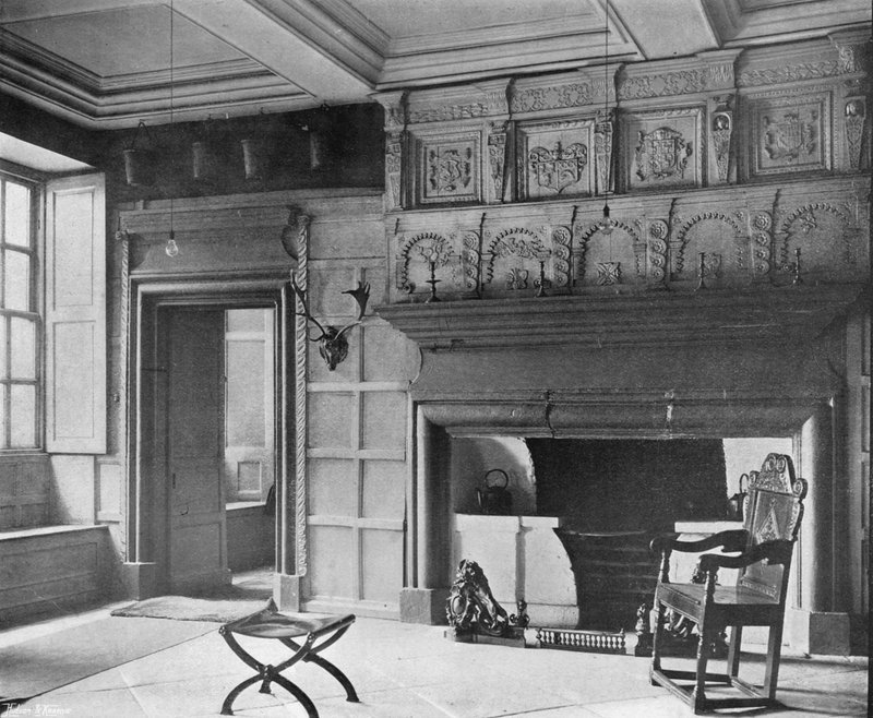 De oude hal door Charles Latham