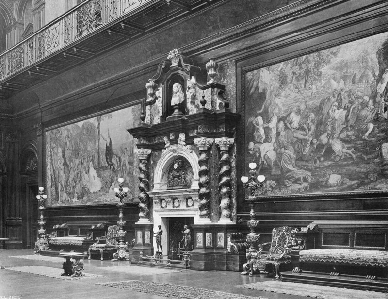 De zuidkant van de salon door Charles Latham