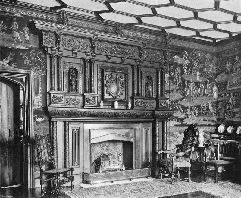 De Tapijtkamer door Charles Latham