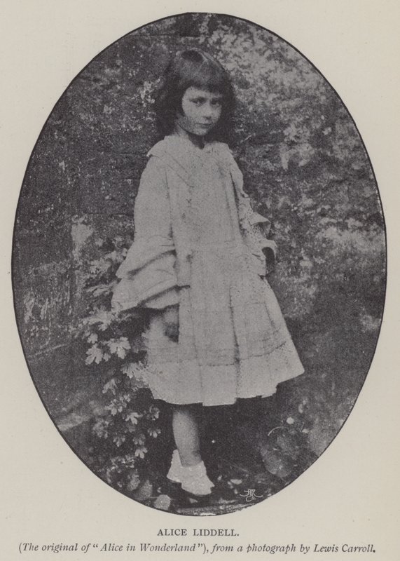 Alice Liddell door Charles Lutwidge Dodgson