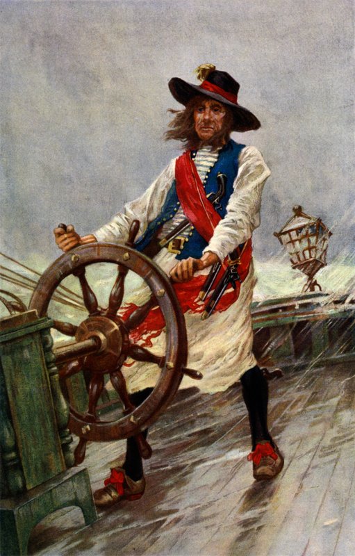 Een Sea Rover (kleurenlitho) door Charles Murray (after) Padday