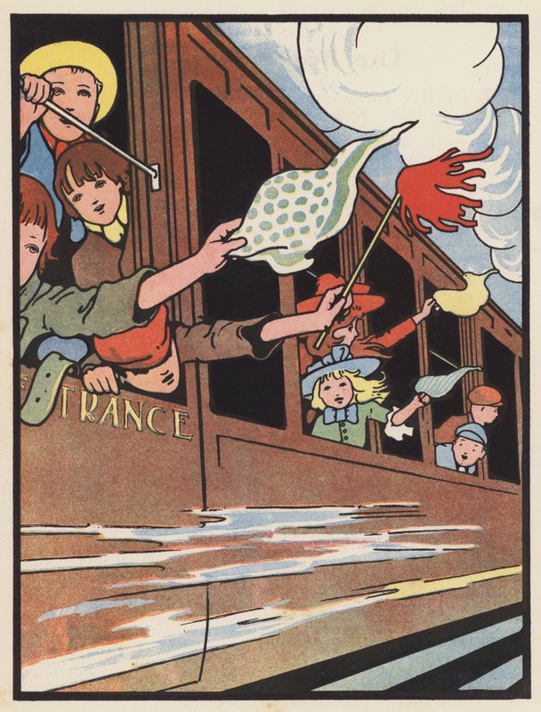 De Kinderexcursietrein door Charles Robinson