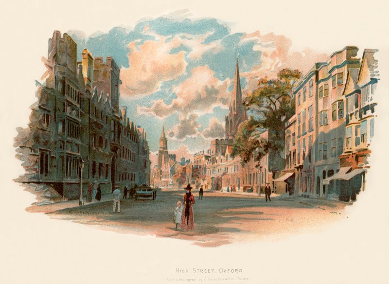 High Street, Oxford door Charles Wilkinson
