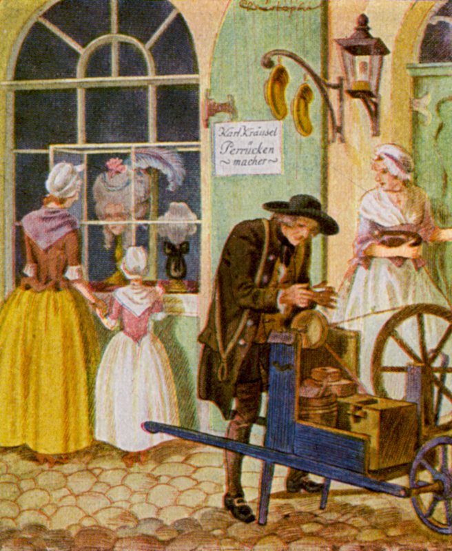 Scherenschleifer / Scharenslijper door Christophe (1856 1945)