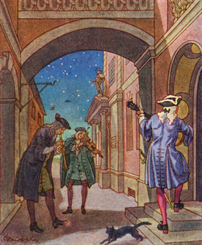Serenade door Christophe (1856 1945)