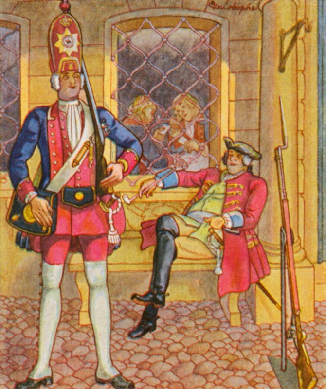 Reuzengarde door Christophe (1856 1945)