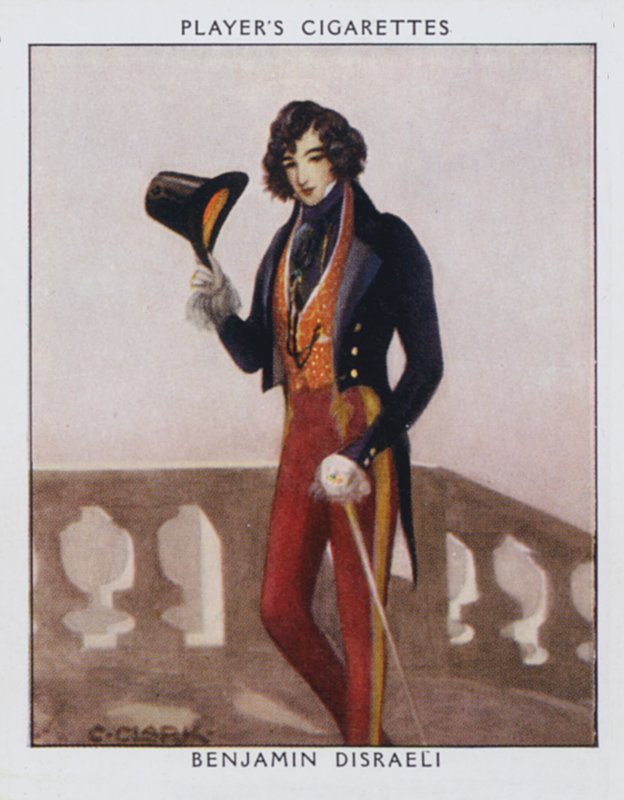 Benjamin Disraeli door Christopher (after) Clark