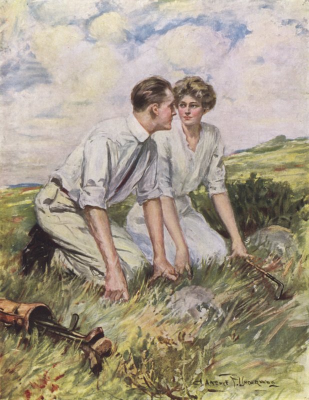 Verdwaald? door Clarence F. Underwood