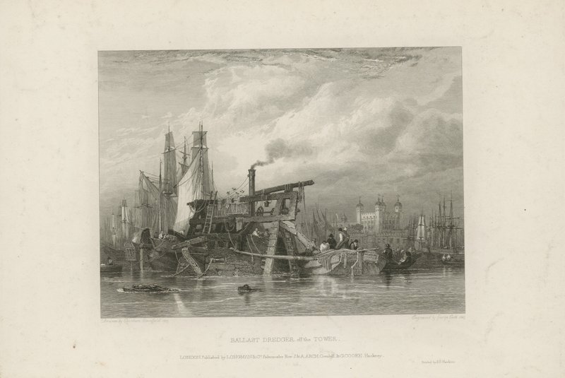 Ballastbagger door Clarkson Frederick Stanfield