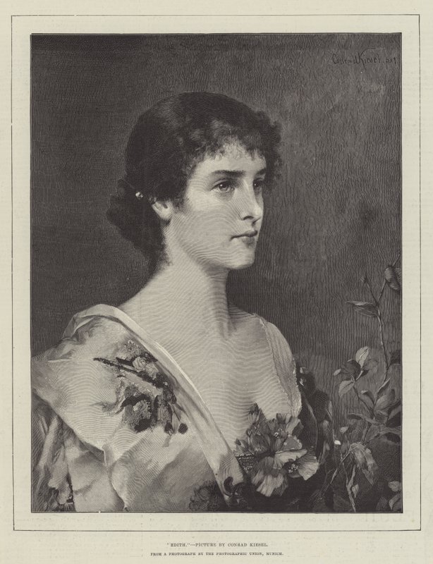 Edith door Conrad Kiesel