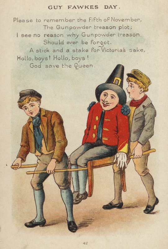 Kinderliedje: Guy Fawkes Dag door Constance Haslewood