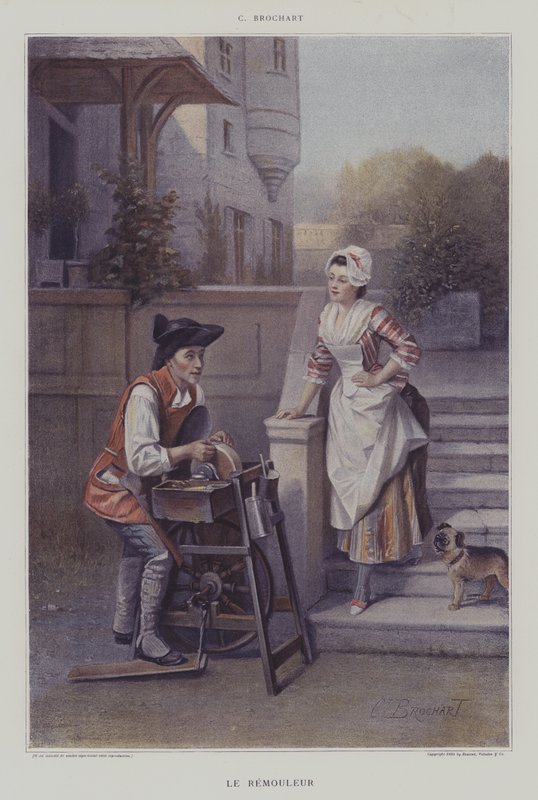 De Messenslijper door Constant Joseph Brochart
