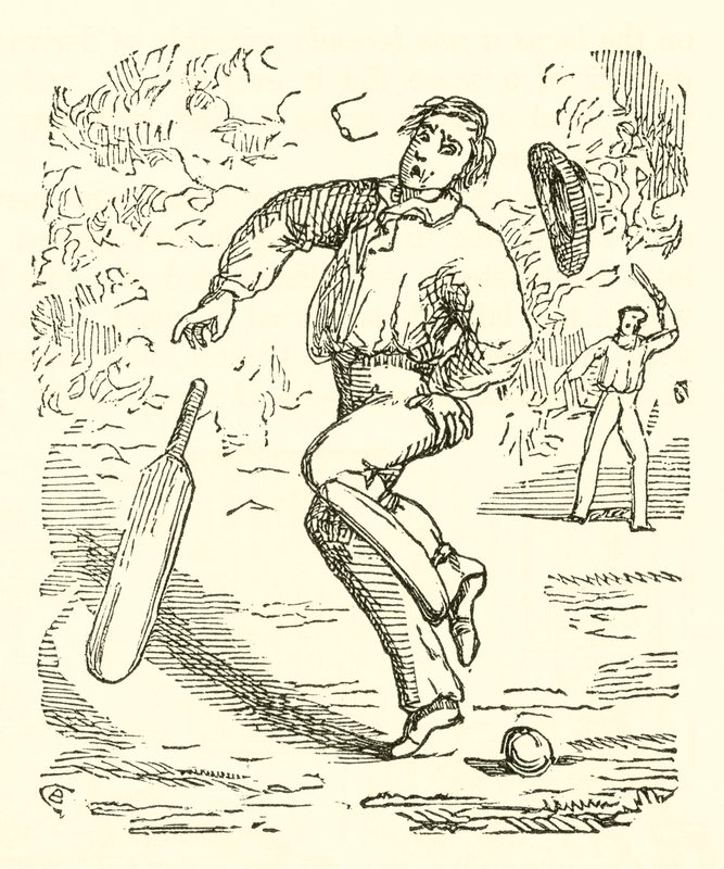 Cricket door Cuthbert Bede