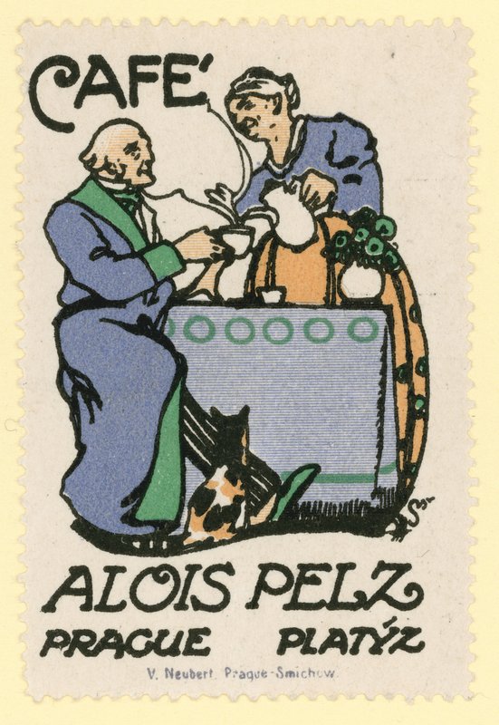 Café Alois Peltz, Praag door Czech School