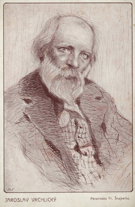 Jaroslav Vrchlicky (1853-1912), Tsjechische dichter door Czech School