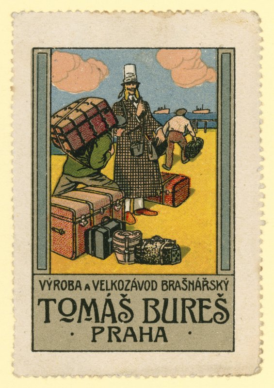 Tomas Bures reiskoffers, Praag door Czech School