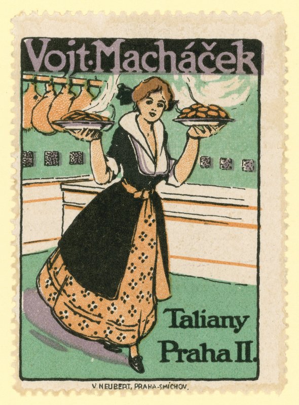 Vojtek Machacek macaroni, Praag door Czech School