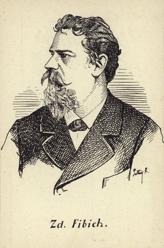 Zdeněk Fibich, Tsjechische componist (1850-1900) door Czech School