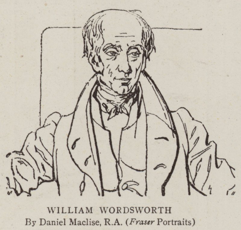 William Wordsworth door Daniel Maclise