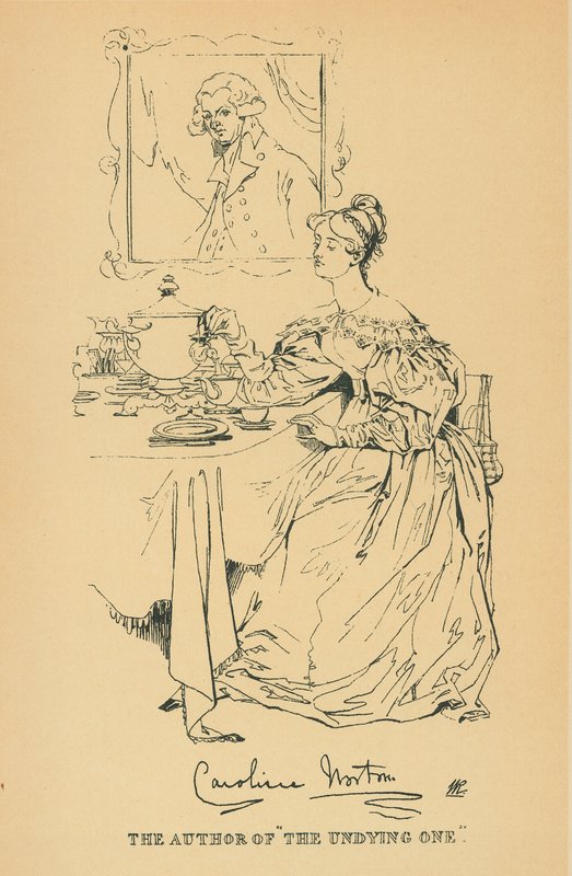 Caroline Norton door Daniel Maclise