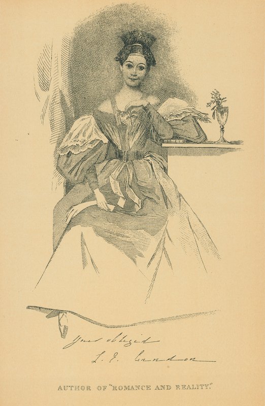 Miss Landon door Daniel Maclise