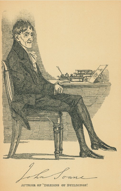 Sir John Soane door Daniel Maclise