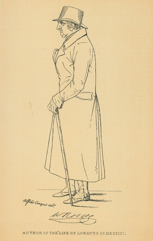 William Roscoe door Daniel Maclise