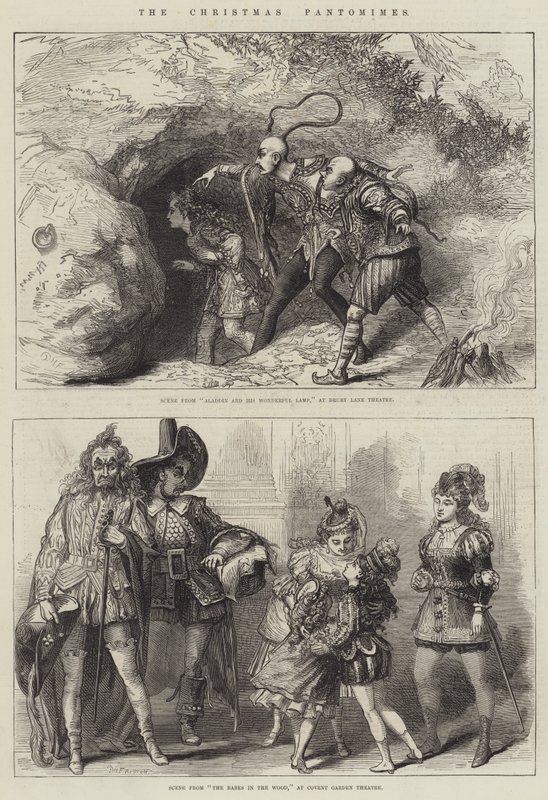 De kerstpantomimes door David Henry Friston
