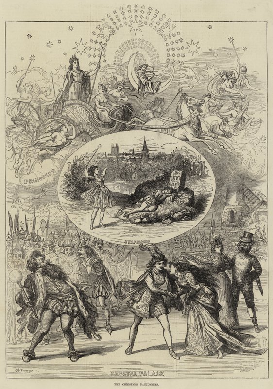 De Kerstpantomimes door David Henry Friston