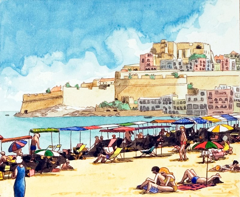 Costa Brava, Spanje door David Nicolle