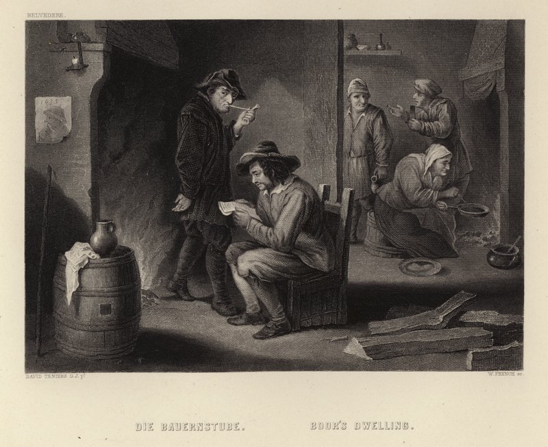 Boerenwoning door David Teniers the Younger