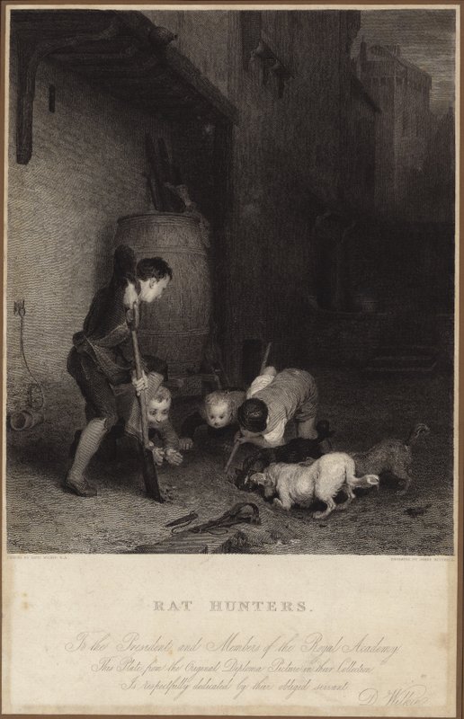 Rattenjagers door David Wilkie