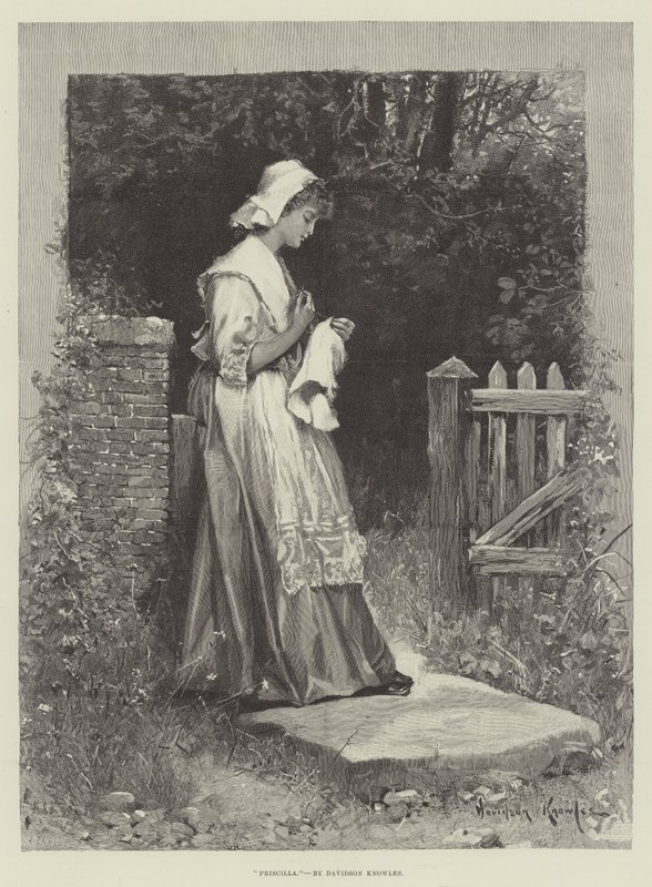 Priscilla door Davidson Knowles