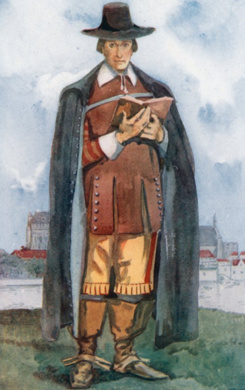 Een Cromwelliaanse man 1649-1660 door Dion Clayton Calthrop