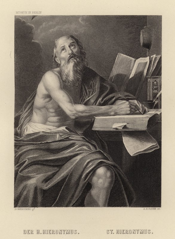 St. Hiëronymus door Domenichino