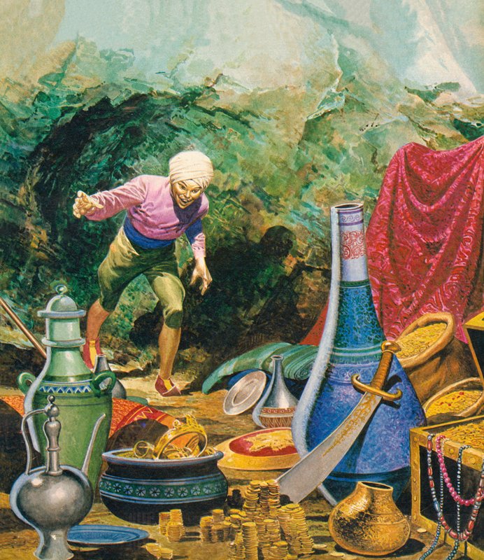 Ali Baba en de veertig dieven door Don Lawrence